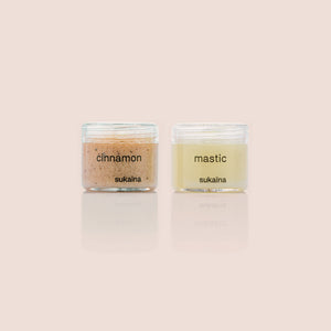 cinnamon + mastic
